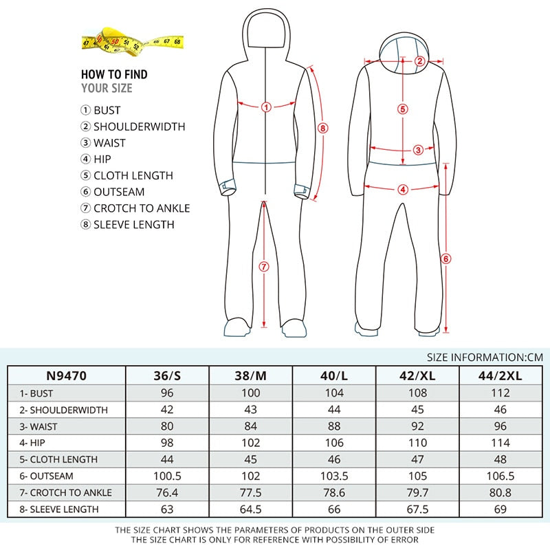 RUNNING RIVER Waterproof jumpsuit For women ski Suit women skiing Snowboard Jacket Female Snowboarding Set Clothing