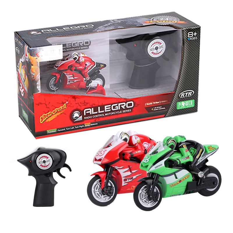Cool Mini Moto Kids Motorcycle Electric Remote Control RC Car mini motorcycle Recharge 2.4Ghz Racing Motorbike Toys Boys Adults