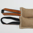 Dog Biting Pillow Tug Stick Hemp Training Chewing Durable Linen Molar Clean Teeth Interactive Toys Outdoor 2 Rope Pets Supplies