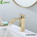 BECOLA Bathroom Faucet Basin Faucet Black Antique Brass European Style Tap Waterfall Faucet Free Shipping LT-503J