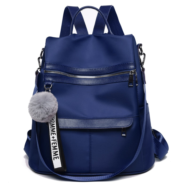 2021 nueva mochila impermeable de tela Oxford para mujer, mochila de viaje ligera de diseñador, mochilas escolares de moda, bolsos de hombro informales
