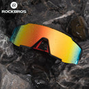 ROCKBROS Polarized Photochromic Cycling Glasses Bike Glasses Outdoor Sports MTB Bicycle Sunglasses Goggles Eyewear Myopia Frame