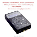 Fuente de alimentación para tatuajes LCD Digital HP-2, máquina rotativa para tatuajes Hurricane, suministros para tatuajes, fuente de alimentación para tatuajes de maquillaje permanente