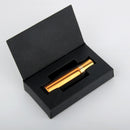 50 unids/lote 10ml caja de embalaje botella de aceite esencial botella de bola de rodillo de acero inoxidable botella de vidrio de Perfume cosmético de viaje