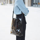 New Transparent Bag for Women Clear Shoulder Bag Female Handbags Women Versatile Messenger Bag Shoulder Fashion Bag