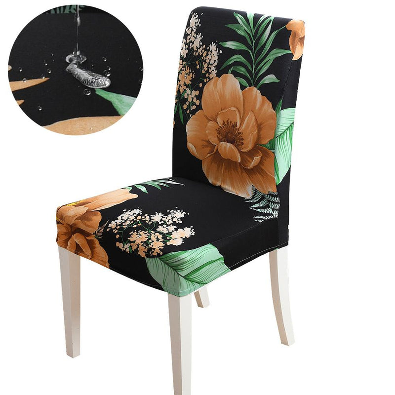 YanYangTian Funda para silla a cuadros Comedor Banquetes Fundas estiradas para sillas Cocina Spandex Funda para silla elástica