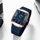 REWARD Top Brand Men's Watch Business Relogio Masculino Square Quartz Man Watch Men Wristwatch Full Steel Waterproof Male Watch