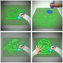 Magic Luminous Drawing Board Children Toy Tablet Draw In Dark Magic Light-Fun Fluorescent Pen Children Educational Toy For kids