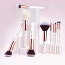 Jessup Makeup-Brushes-Set Dropshipping Pearl-White-Rose-Gold pinceaux maquillage Cosmetic Tools Eyeshadow Powder Definer 6-25pcs