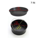 2020 New 9pcs/set 6/7/8 Inches Air Fryer Accessories Kitchen Pizza Tray Grill Toast Rack