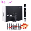 Professional Mesoterapia Kit Electric Dr. Pen Ultima A7 With 12 pcs Needle Cartridge Microneedle Pen Beauty Machine For Lover
