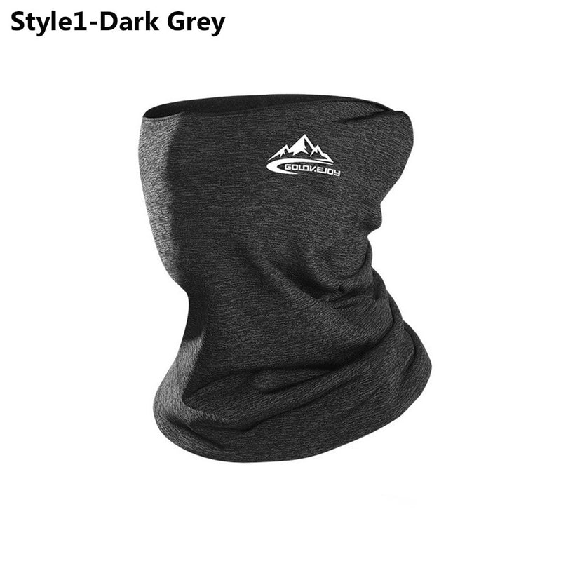 Winter Neck Warmer Cycling Scarf Outdoor Running Sports Headwear Face Scarf Bicycle Bandana Men Simple Fashion Bike Headbands