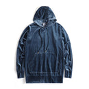 Stranger Things Mens Velvet Hooded Hoodies Kanye West Streetwear Velour Hoodies Men Pullovers Hip Hop Sweatshirts Black/Red/Gray