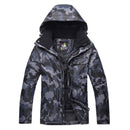 Nuevo traje de esquí de camuflaje para hombre, impermeable, transpirable, chaqueta de Snowboard, pantalones de nieve de invierno, trajes, conjuntos de esquí y snowboard para hombre