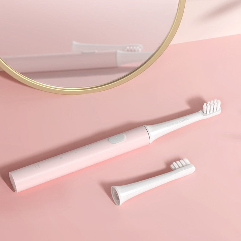 Cepillo de dientes eléctrico Original XIAOMI Mijia T100, resistente al agua, recargable por USB, cepillo de dientes eléctrico inteligente ultrasónico