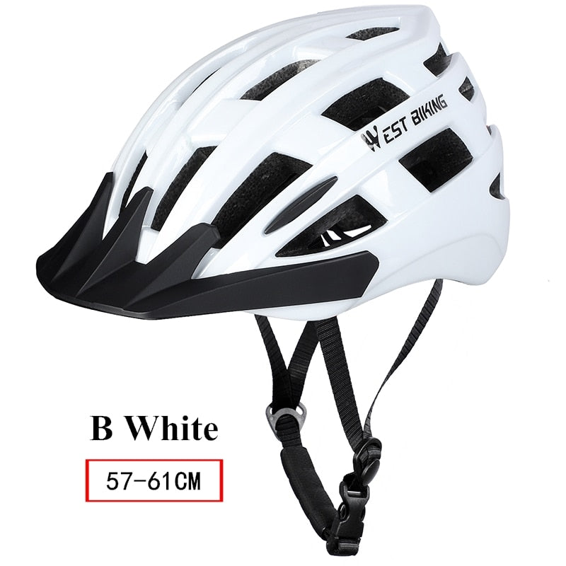 WEST BIKING Bicycle Helmet Trail XC MTB All-terrain Bike Helmet OFF-ROAD Casco Ciclismo Bicicleta Mountain Bike Cycling Helmet