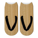 3D Funny Slippers Printed Low Ankle Cotton Socks  Fashion Harajuku  Soft Short Socks Cute Happy Boat Sox for Female