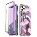i-Blason For iPhone 11 Pro Case 5.8" (2019) Cosmo Full-Body Shinning Glitter Marble Bumper Case with Built-in Screen Protector
