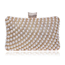 GLOIG Fashion women tassel evening bags diamonds beaded clutch wedding purse shoulder party laides case purse
