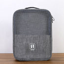 3-lagige Reise-Schuhtasche, tragbarer Organizer, Aufbewahrungstasche, 3 Paar Schuhe, passend für Trolley, Reisegepäck, Handtasche XA48C