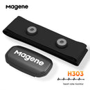 Magene H303 Heart Rate Monitor Mover Sensor Dual ANT Bluetooth With Chest Strap H64 Cycling Computer Bike Wahoo Garmin Sports