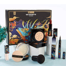 Makeup Cosmetic Set Mushroom Head Air Cushion Finishing Powder Face Powder Pearly Lustre Eye Shadow Non-Stick Cup Lipstick Kit