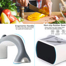 Knife sharpener Whetstone 4 in 1 Diamond Coated&Fine Rod Knife Shears dolphin handle