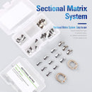 AZDENT Dental Sectional Matrix Contoured System Metal Matrices Dentistry Matrix Band Resin Clamping Seperating Ring Autoclavable
