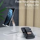 Essager Desk Mobile Phone Holder Stand For iPhone iPad Tablet Desktop Holder Stand Adjustable Foldable Gravity Cell Phone Holder