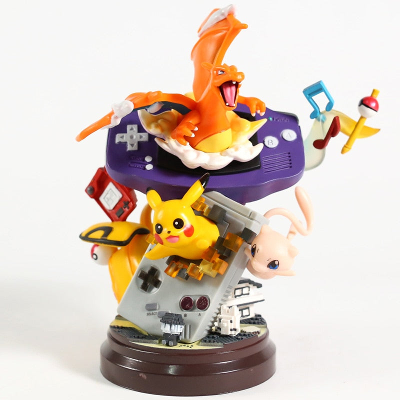 Pokemon Pikachu Charizard Mew PVC Figure Collectible Model Toy