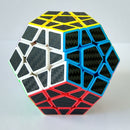 ZCUBE 3x3 wumofang Carbon Fiber Sticker Magic Puzzle Cubo Magico Cube Brain Teaser Dodecahedron Professional Educational Toy