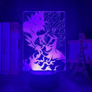 3D-Lampe Anime Black Clover Asta Light für Kinder Schlafzimmer Dekor Nachtlicht Geburtstagsgeschenk Manga Gadget Black Clover Asta Lampe
