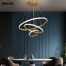 Chandelier Gold/coffee/White For Living room Dining Room Kitchen Room round Shape Chandelier Lighting Fixtures Indoor lighting