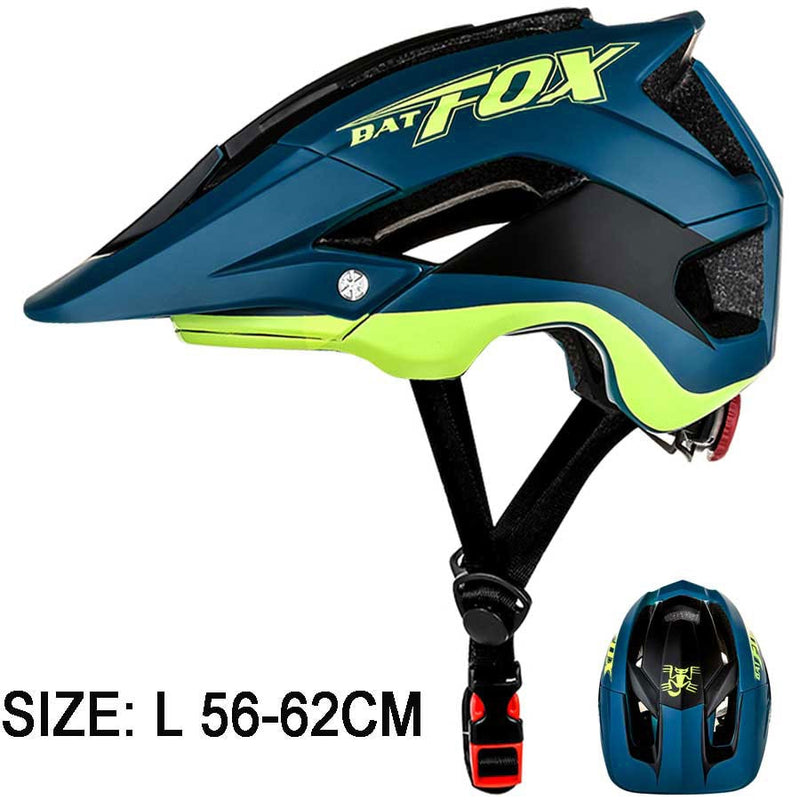 BATFOX Bike Racing Casco de bicicleta en molde Ciclismo MTB Carretera Casco Mtb Casco de ciclismo para hombres Mujeres Casco de bicicleta cascos bicicleta