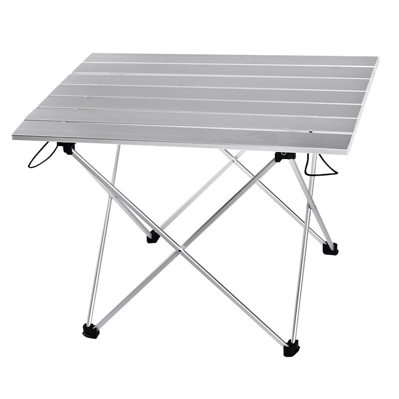 On Sale Aluminum Alloy Portable Table Outdoor Furniture Foldable Folding Camping Hiking Desk Traveling Outdoor Furniture Table