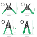 LAOA Mini Circlip pliers 3 inch  Right Angled Beak Portable Multifunctional Snap Ring Circlip Pliers