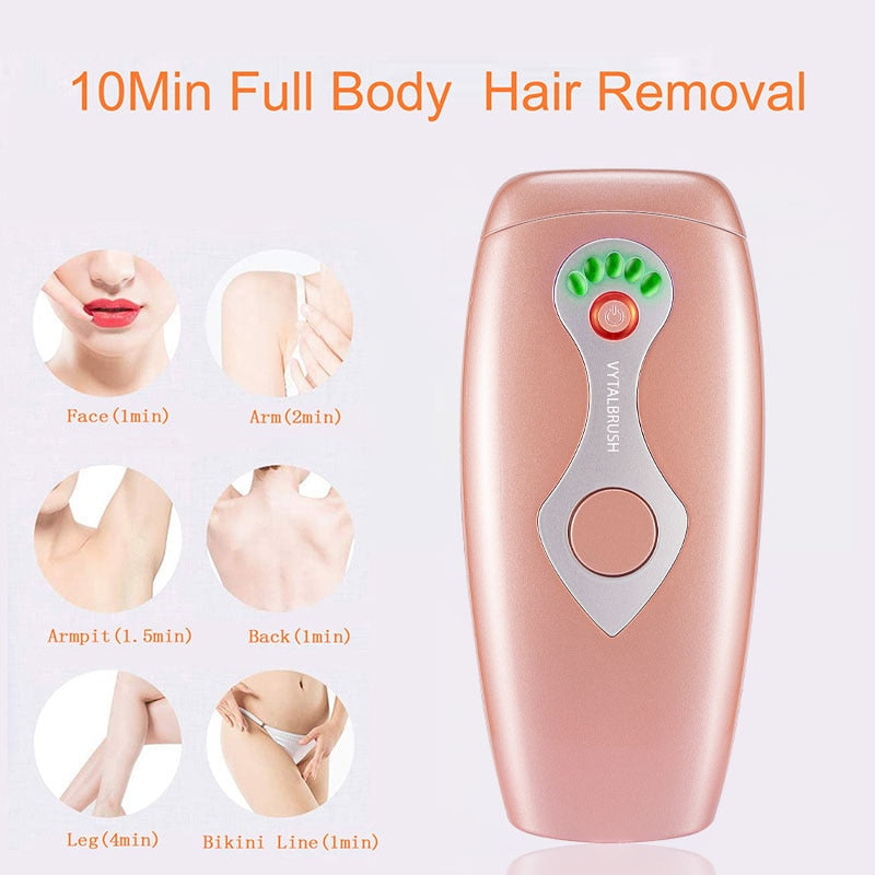 Laser Epilator Painless IPL Hair Removal System for women bikini  facial body Profesional Permanent Hair Remover Device