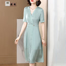 New pure silk dress of mulberry silk in summer 2020