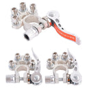 1 Pair Toolless Quick Disconnect Battery Main Cable Post Terminal Shut-Off Connectors 12v 6v 24v Boat Race Car UTV Tractor Truck