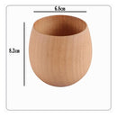 Creative Natural Jujube Wood Mugs Japan Style Breakfast Beer Milk Mug Green Tea Coffee Wooden Cup Water Bottle Home Drinkware
