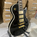Black Beauty LP Electric Guitar Gold Hardware Rosewood Fingerboard Mahogany Body High Quality Guitarar Free Shipping