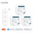 Módulo de interruptor de cortina de vida inteligente Tuya, persianas con Control remoto, persiana enrollable RF + WIFI, temporizador de aplicación, Google Home Aelxa Echo Smart Home