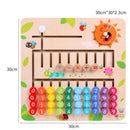 Educational Wood Math Toys For Children  Wooden Montessori Materials Learning Numbers Matching Game Mathematics Montessori Toys