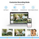 Sistema de seguridad para el hogar ZOSI H.265 + 8CH DVR 4 / 8pcs 2.0MP 1080p Visión nocturna Vigilancia al aire libre Kits de cámara a prueba de agua