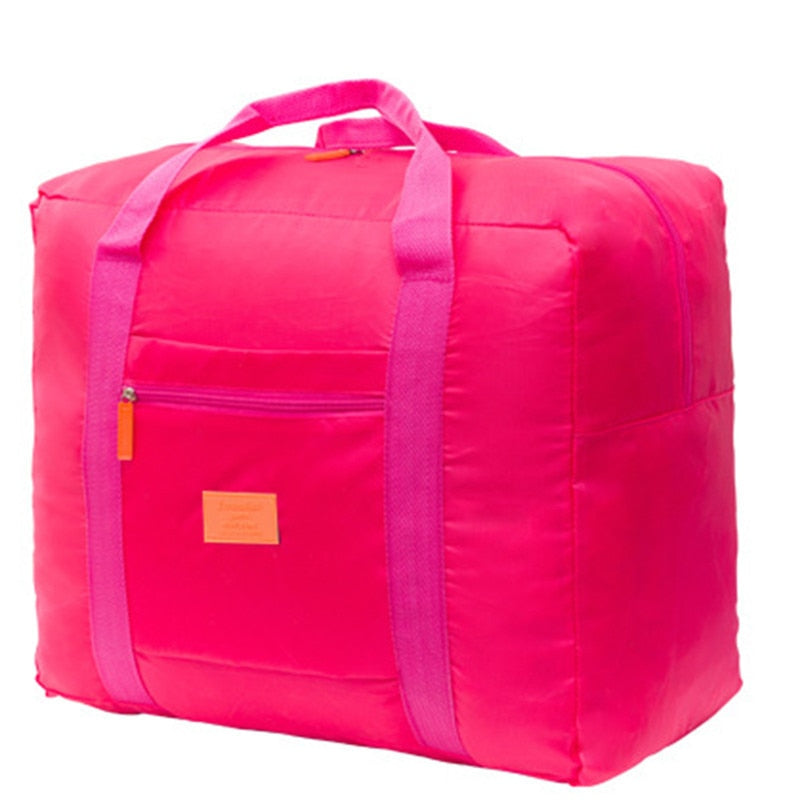 LKEEP Travel Big Large Size Nylon Faltbare Wasserdichte Gepäcktasche Aufbewahrung Handgepäck Duffle Bag 42 * 17 * 35cm