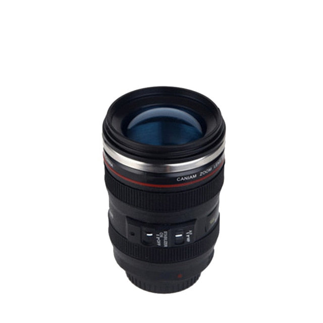 Free shipping coffee mug 24-105mm 1:1 camera lens SIX generation of creative emulation mug (with lid)