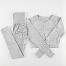 SVOKOR, conjunto de Yoga geométrico, traje deportivo transpirable para Fitness, Sujetador deportivo, mallas de gimnasio de cintura alta para mujer, pantalones de entrenamiento, ropa deportiva