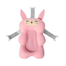 Cojín de baño para bebé, cojín antideslizante portátil para baño de recién nacido, asiento flotante para bebé, almohadilla para bañera, alfombrilla de soporte para ducha, seguridad