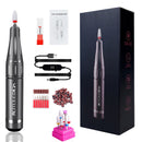 35000RPM Nail Drill Machine Rechargeable Portable Electric Nail Polishing Machine With Milling Cutter Nail Tools for Manicure