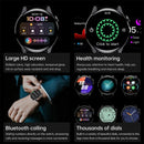 LIGE New Bluetooth Call Smart Watch Men Full Touch Sport Fitness Watches Waterproof Heart Rate Steel Band Smartwatch Android iOS